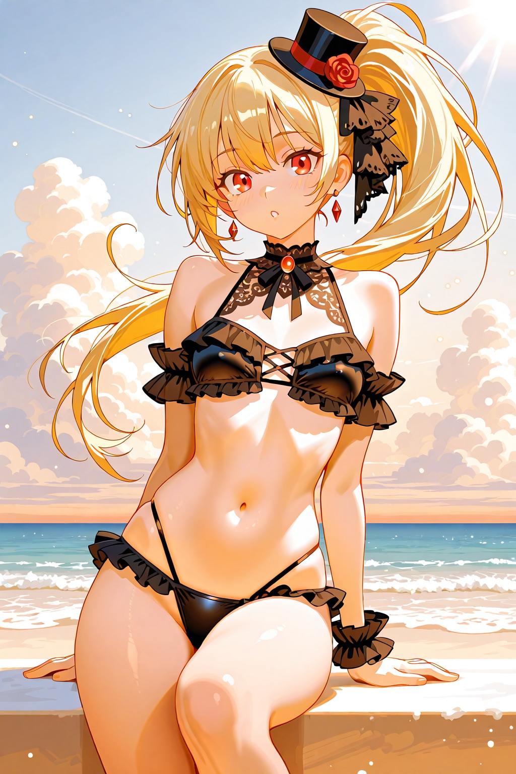 ゴスビキニな魔法少女