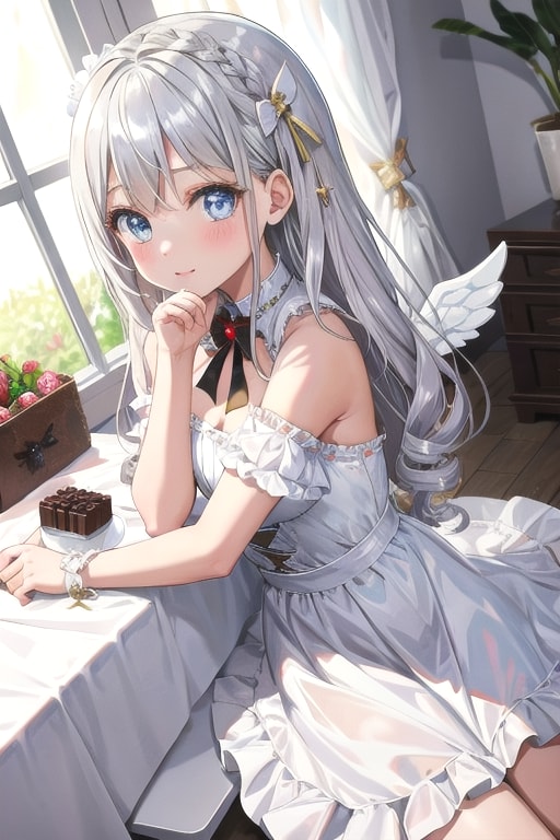 銀のエンゼル642 | の人気AIイラスト・グラビア