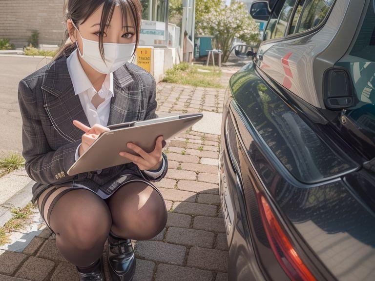 ディーラーセールス査定中 | の人気AIイラスト・グラビア