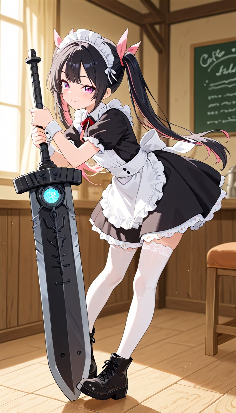 メイドと剣