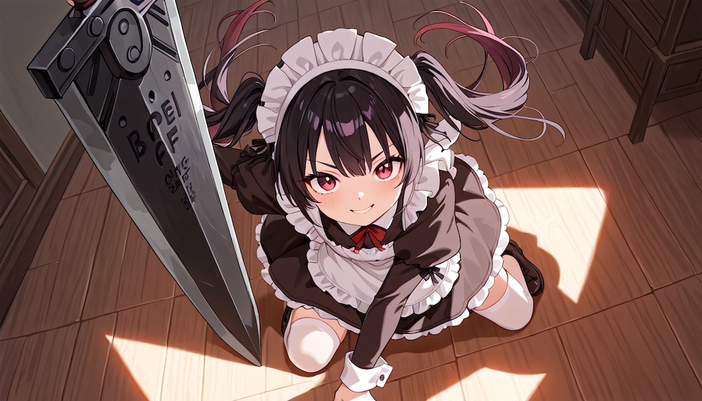 メイドと剣