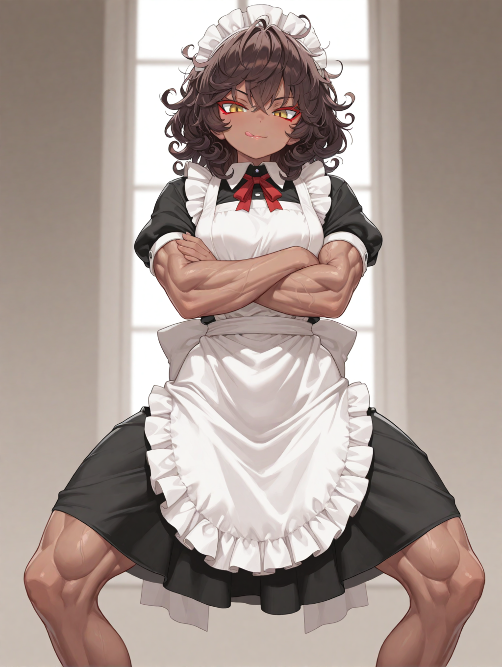 うちの筋肉娘　エバさん