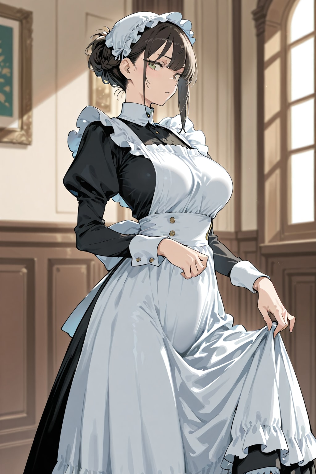 ちちぷいで生成したメイドさん | の人気AIイラスト・グラビア