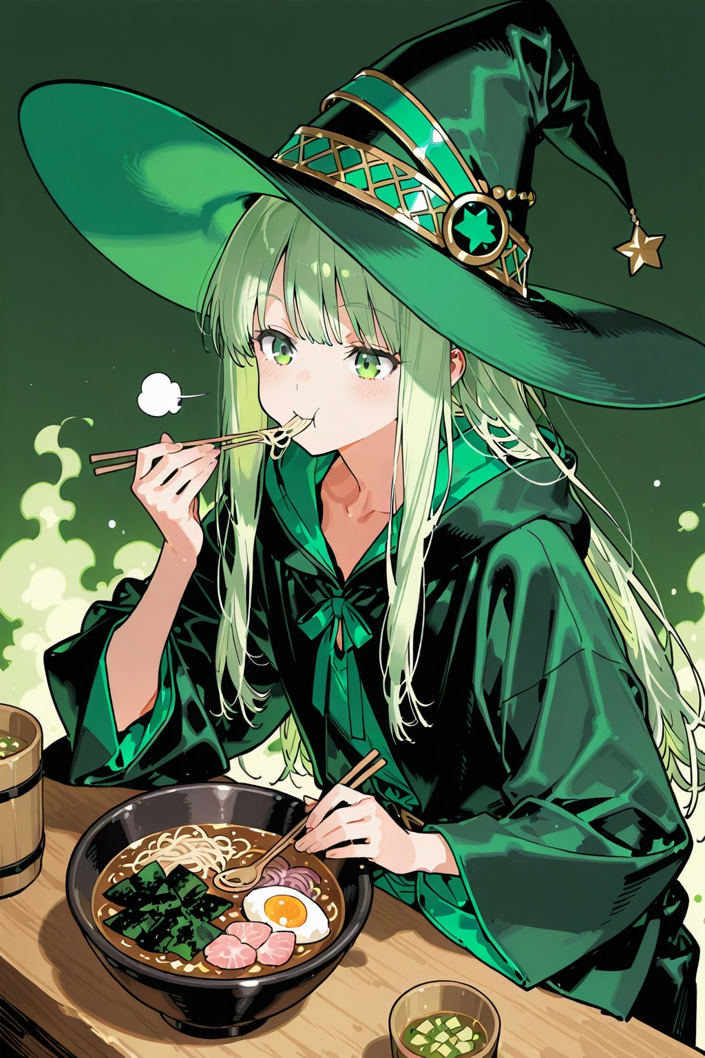 そば食う魔女 | の人気AIイラスト・グラビア