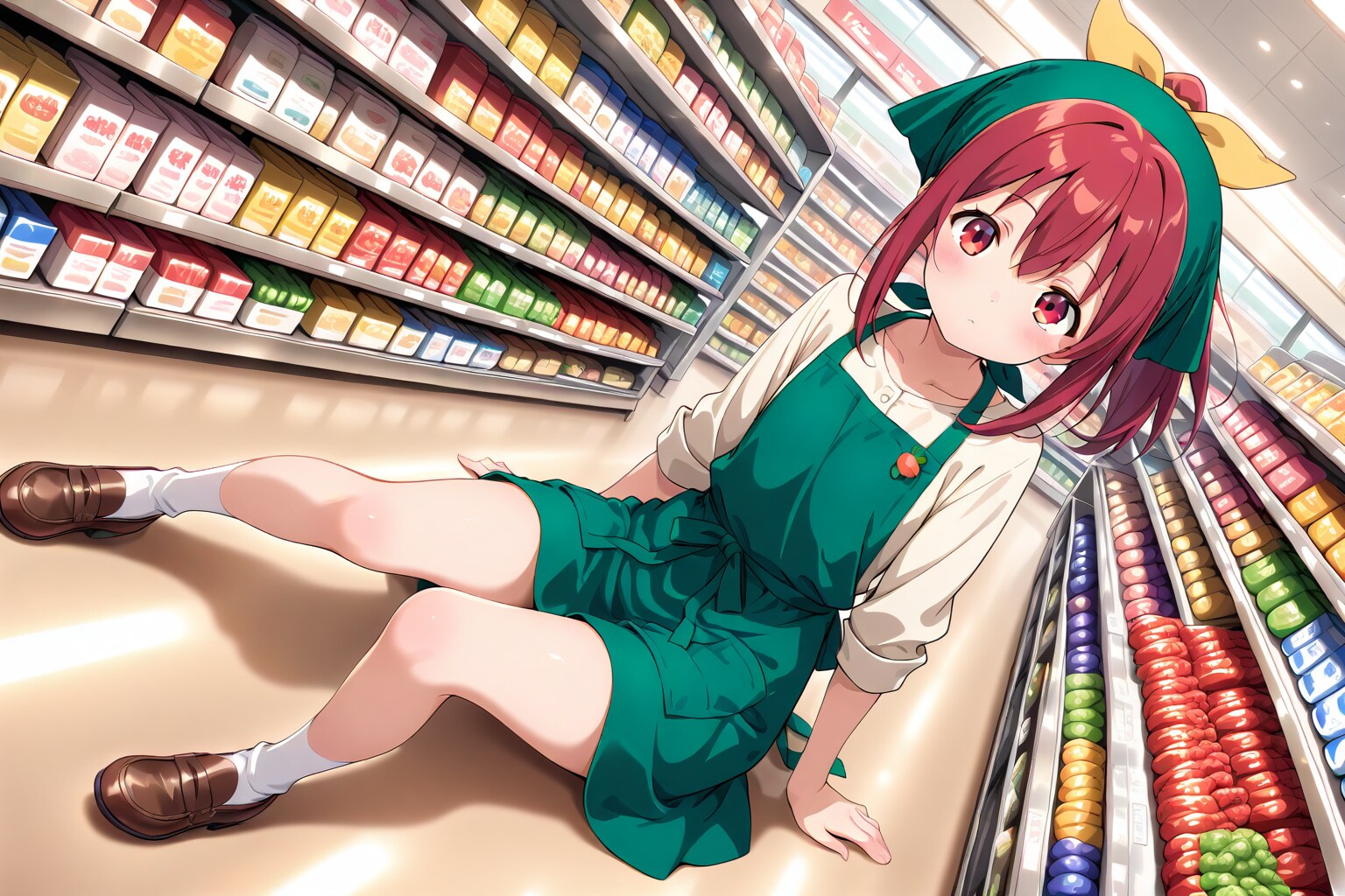 本日のスーパーちちぷいのバイトの娘