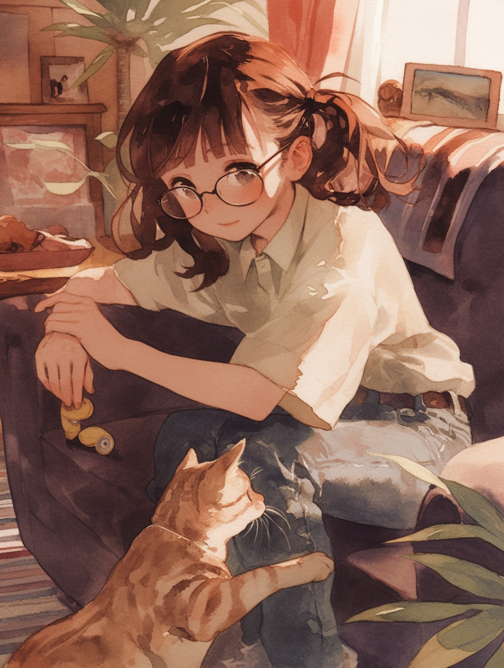 おもちゃで遊んでくれないけど、まいっか！