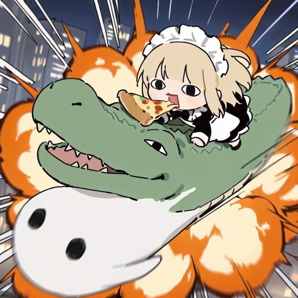 え ら い こ っ ち ゃ リ ゲ ー タ ー 🍕🐊💥💥💥