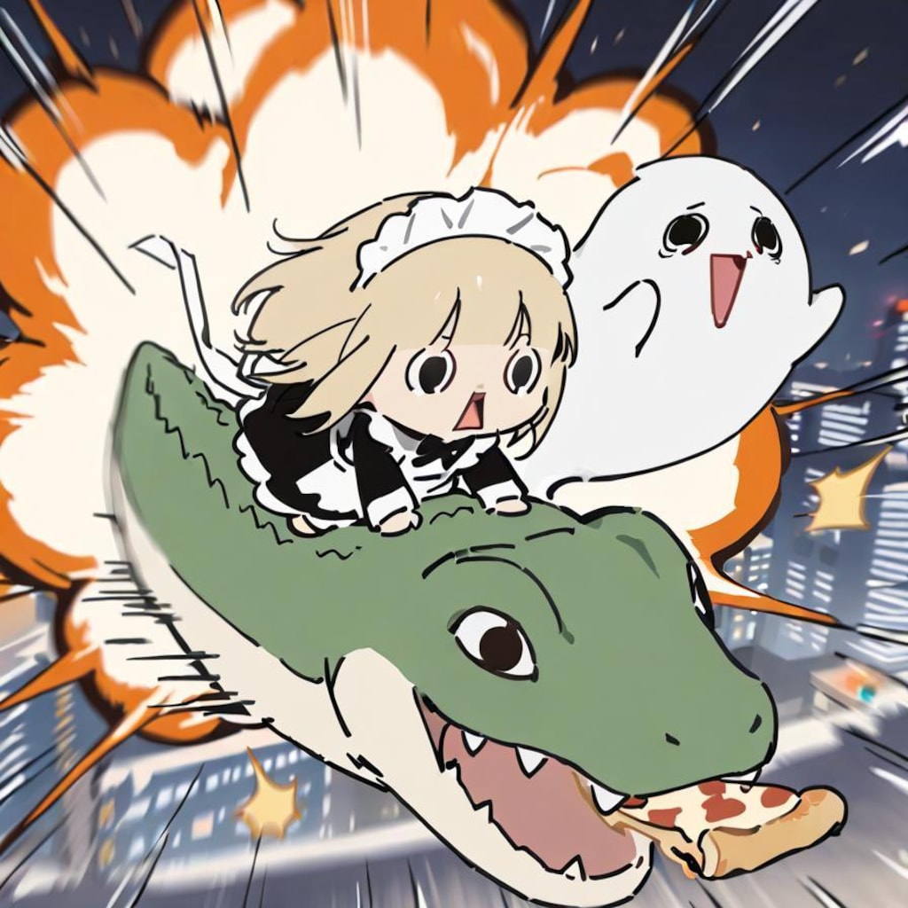 え ら い こ っ ち ゃ リ ゲ ー タ ー 🍕🐊💥💥💥