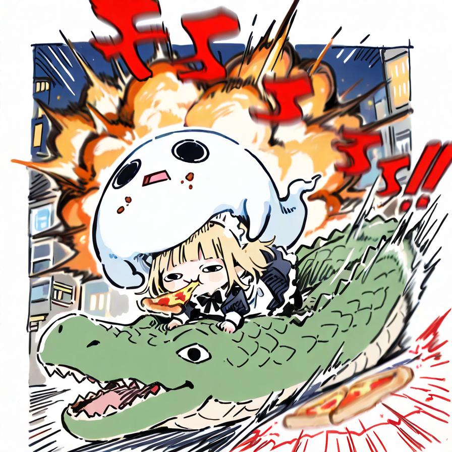 え ら い こ っ ち ゃ リ ゲ ー タ ー 🍕🐊💥💥💥