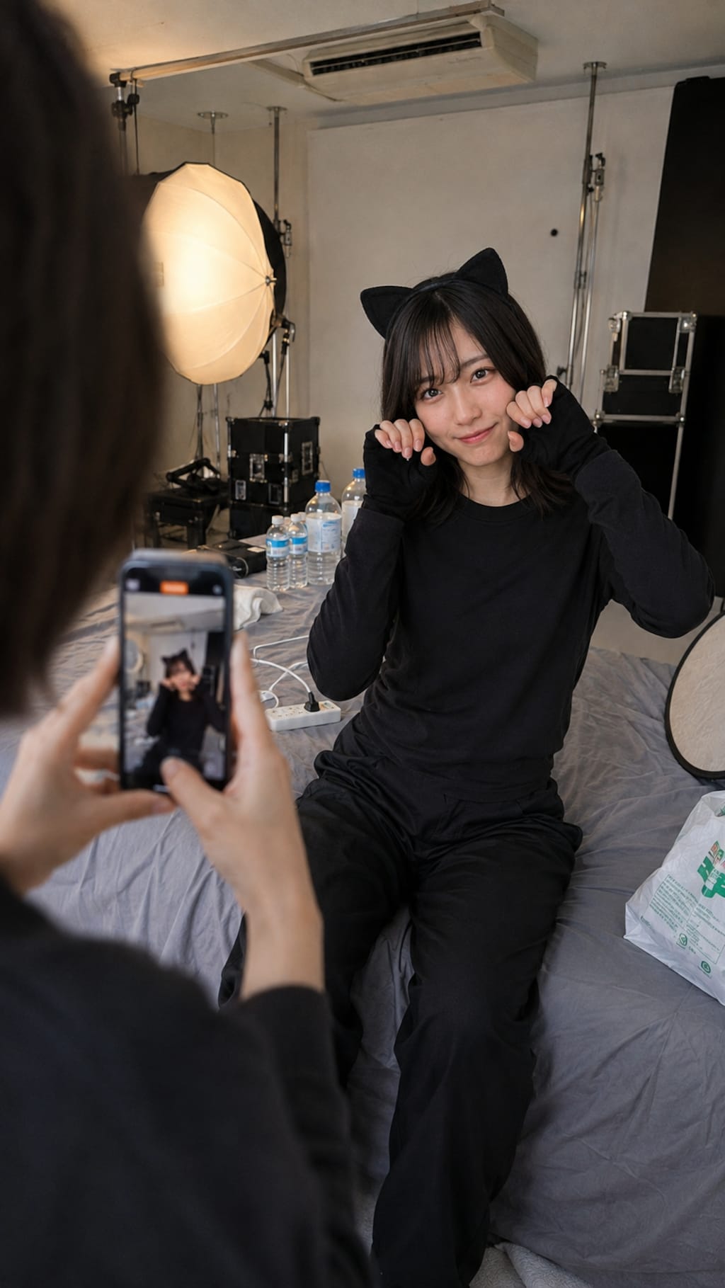 Between Takes, She Became a Cat