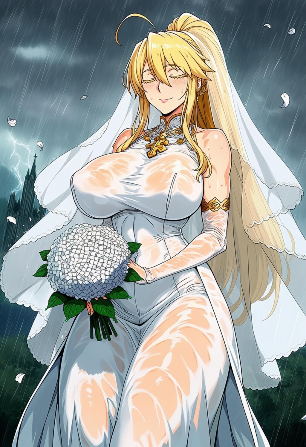 ジューンブライドウェディングドレスコスプレ花嫁人妻達
