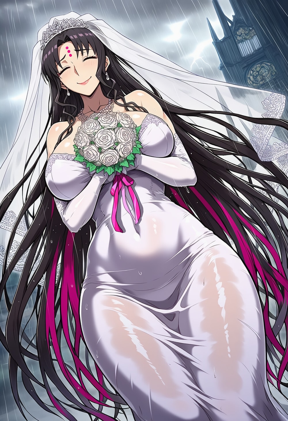 ジューンブライドウェディングドレスコスプレ花嫁人妻達