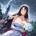 ジューンブライドウェディングドレスコスプレ花嫁人妻達 2枚目