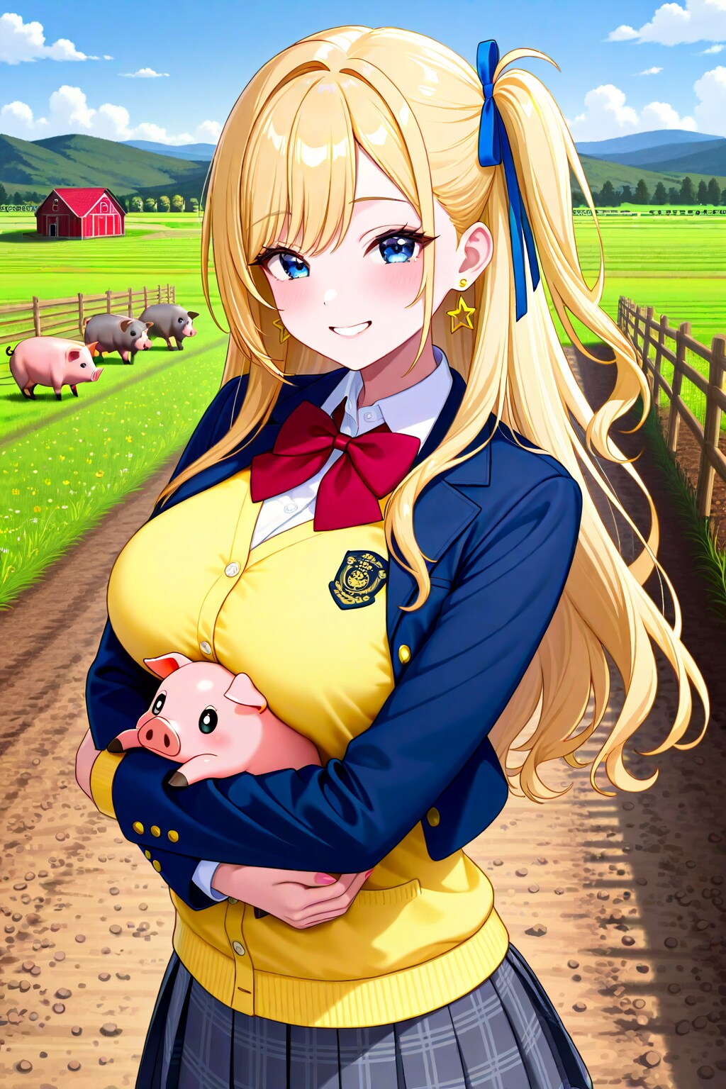 子豚とナミちゃん | の人気AIイラスト・グラビア