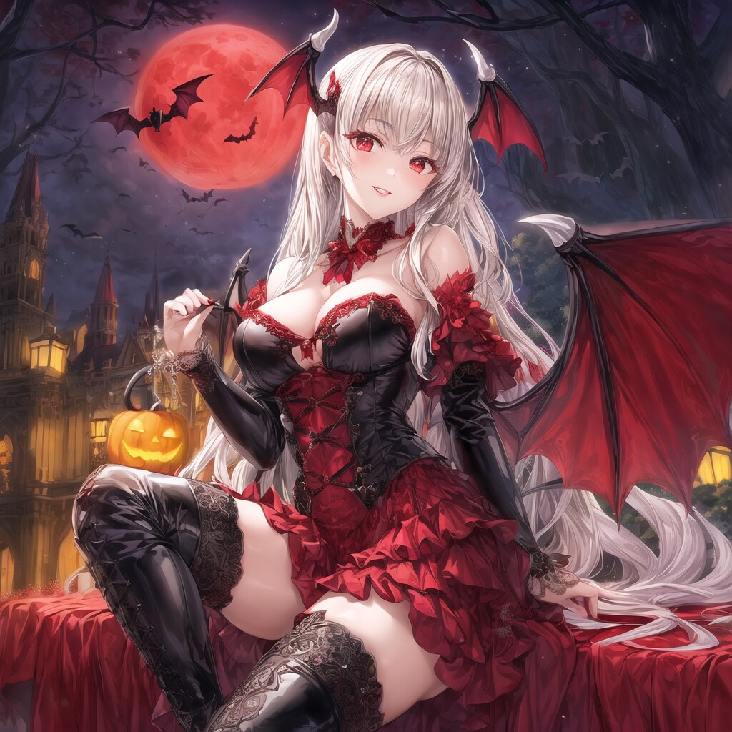 ハロウィン白銀姫