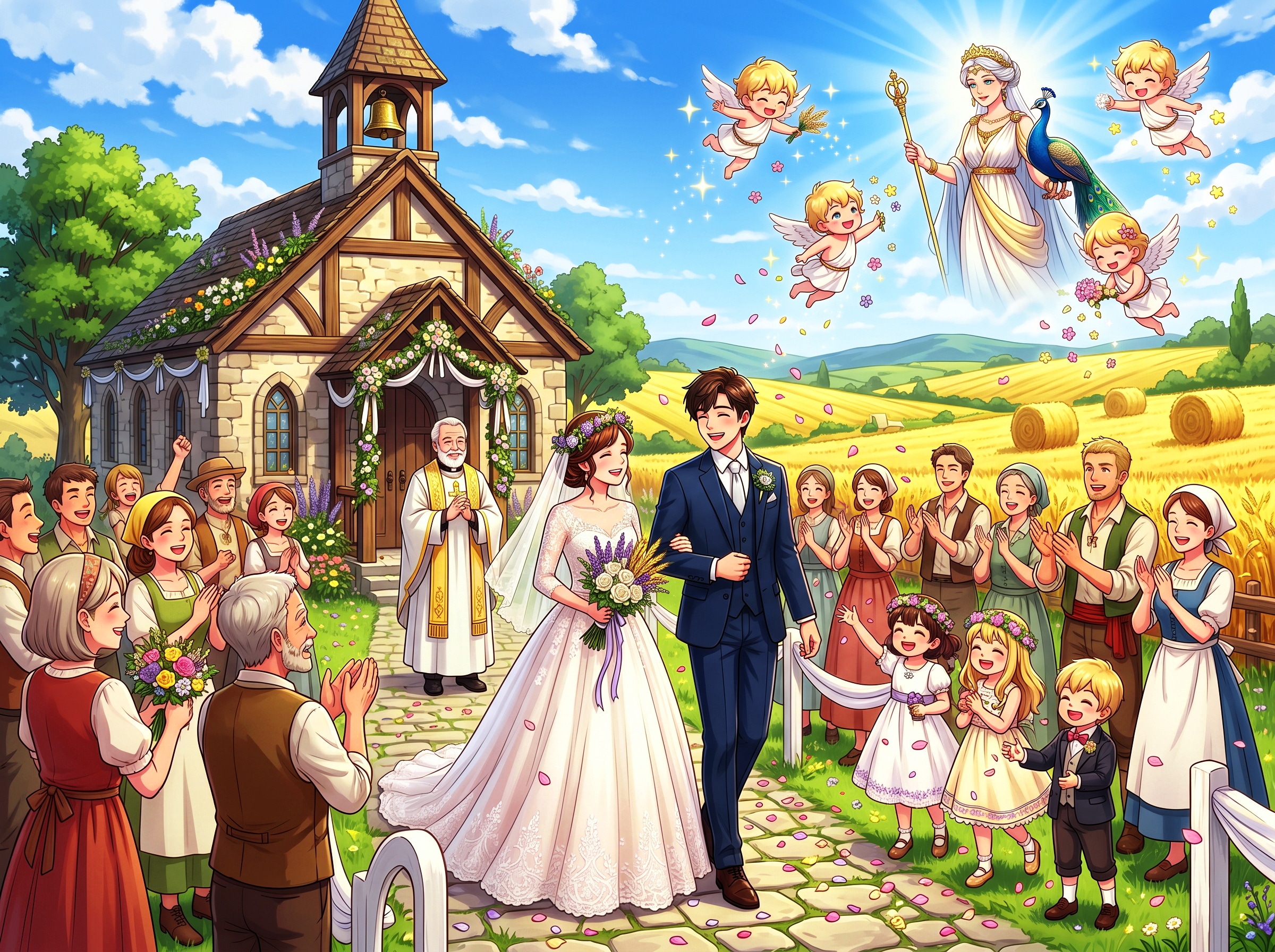 女神ユノの祝福