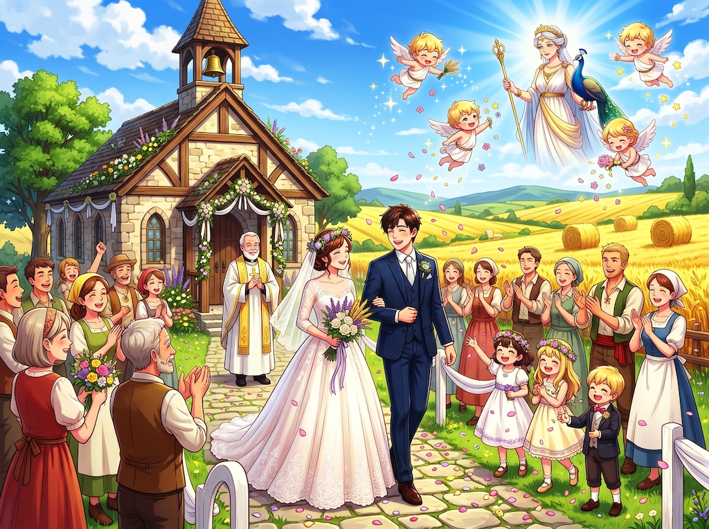 女神ユノの祝福