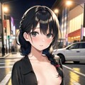 刺激的な夜のお散歩 6枚目