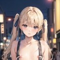 刺激的な夜のお散歩 4枚目