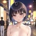 刺激的な夜のお散歩 5枚目