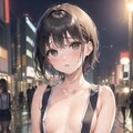 刺激的な夜のお散歩 9枚目