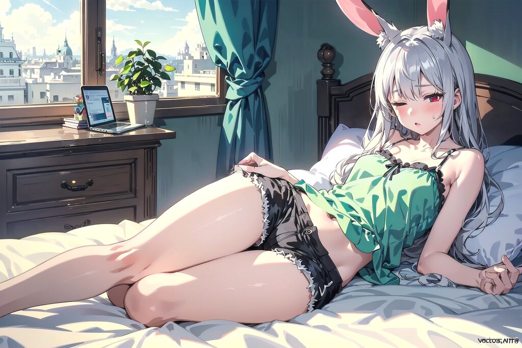 むぅ…なんなのです❓🐰❓