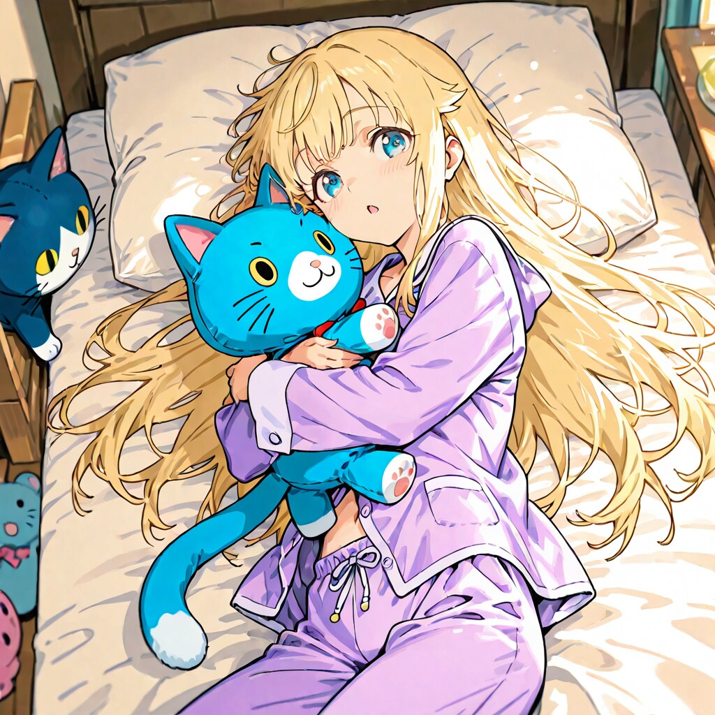 猫と一緒の休日