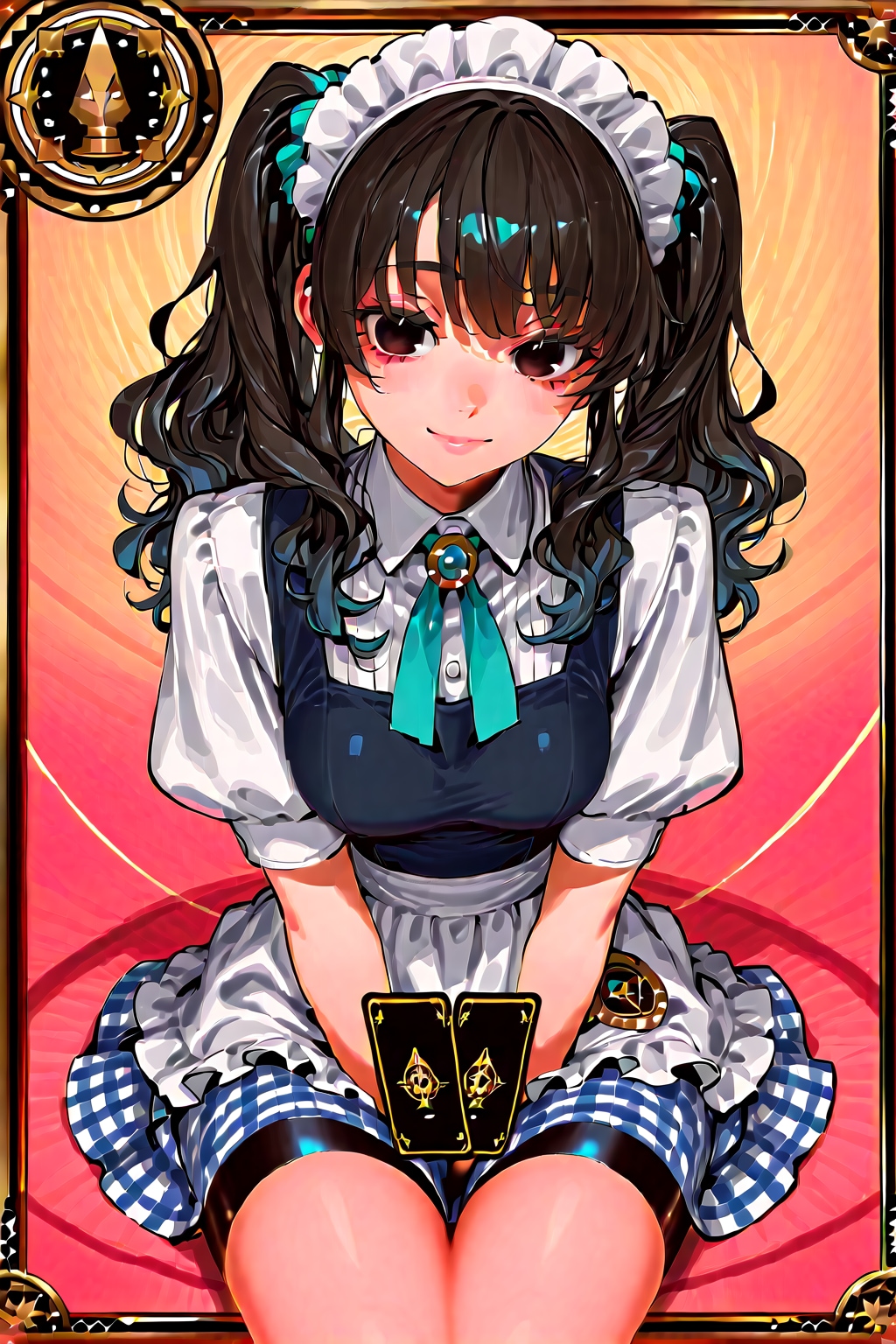 喫茶AQUAMARINEの看板娘の絵梨奈ちゃんと萌音さんのSSRカード❤️