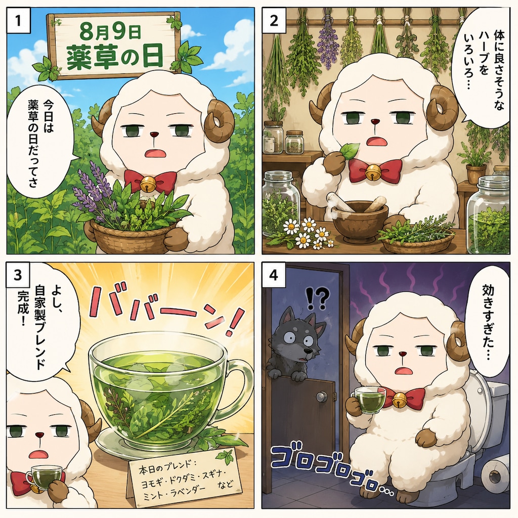 8/9 今日のヒツジ