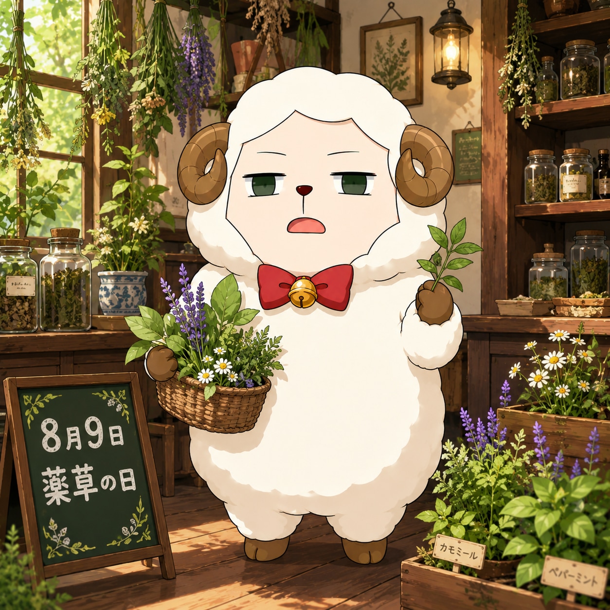 8/9 今日のヒツジ