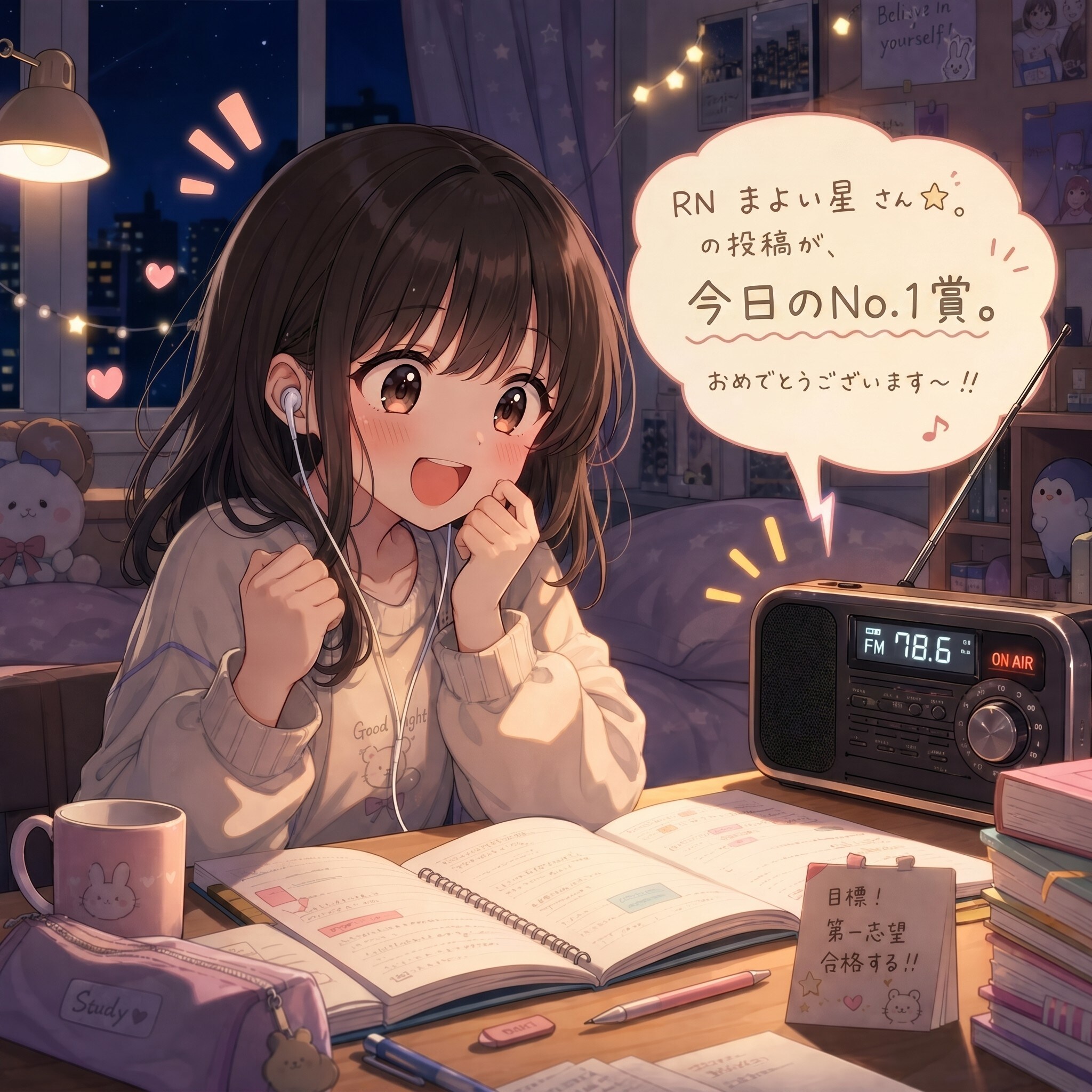 深夜ラジオ