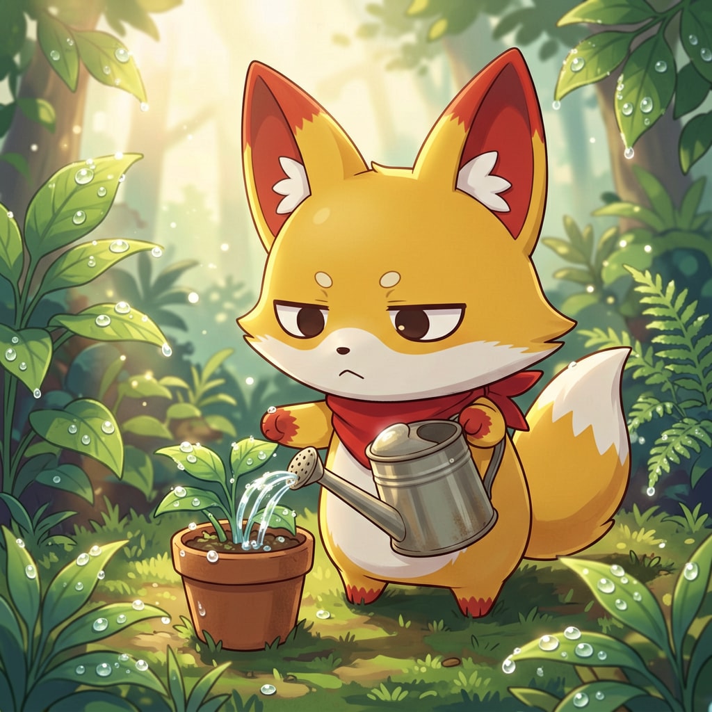 日課の水やり | の人気AIイラスト・グラビア