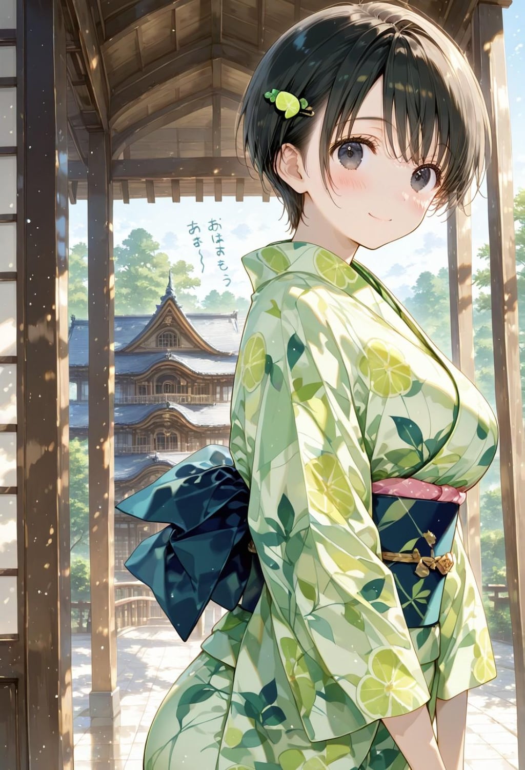 「今年もよろしくね💓」の彼女