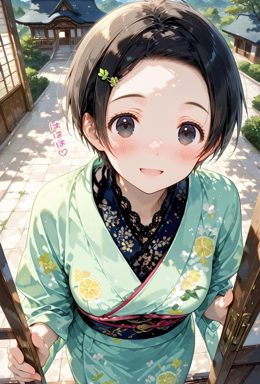 「今年もよろしくね💓」の彼女