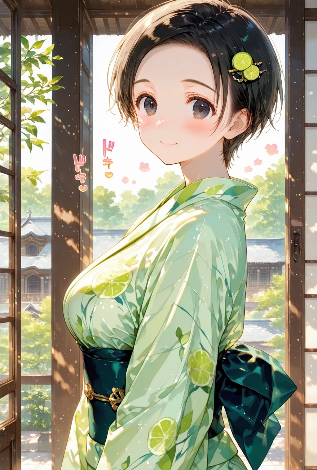 「今年もよろしくね💓」の彼女