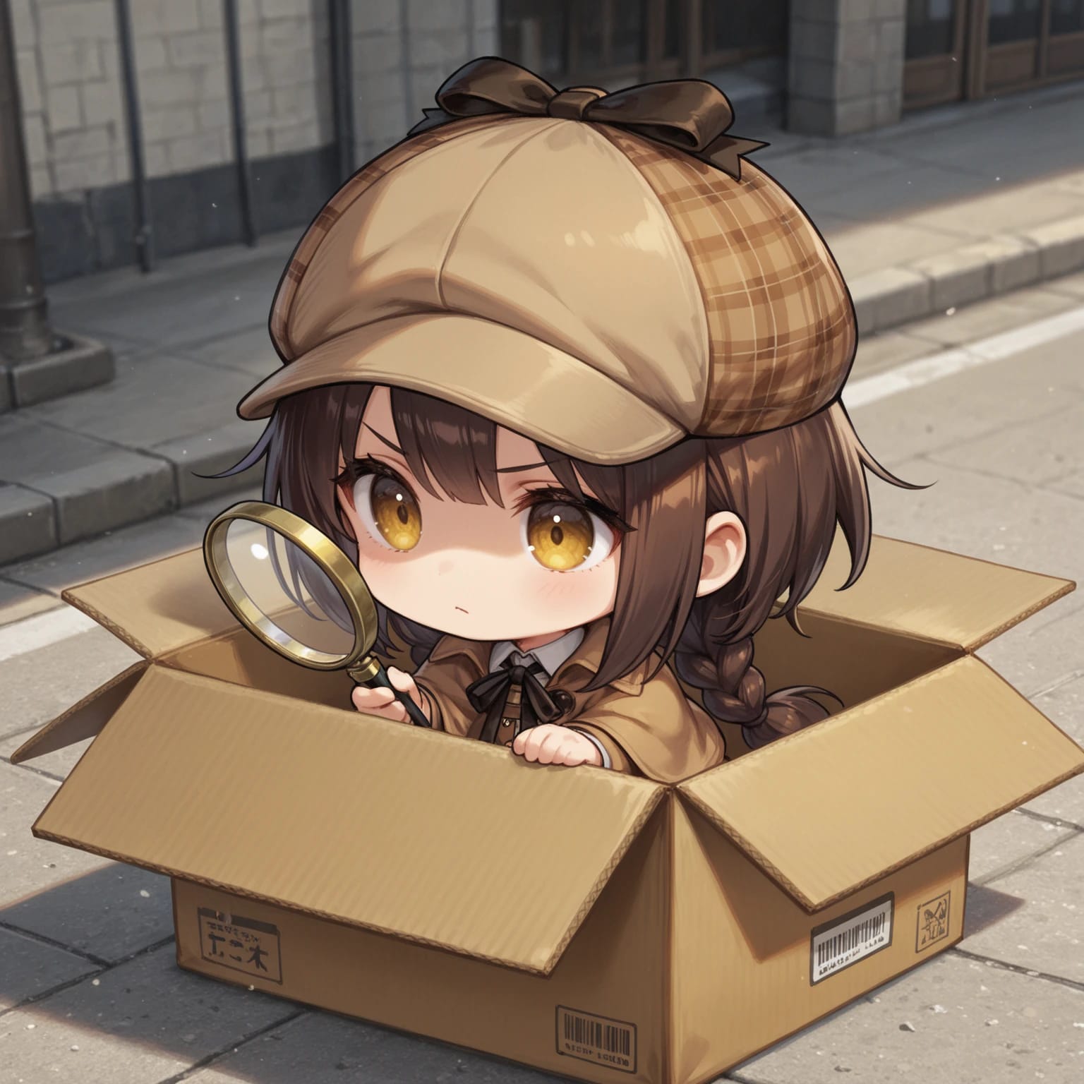 探偵ちゃん | の人気AIイラスト・グラビア