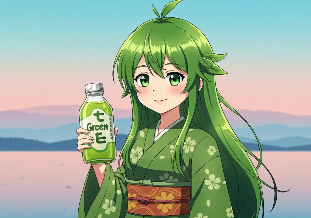 ペットボトル飲料を擬人化