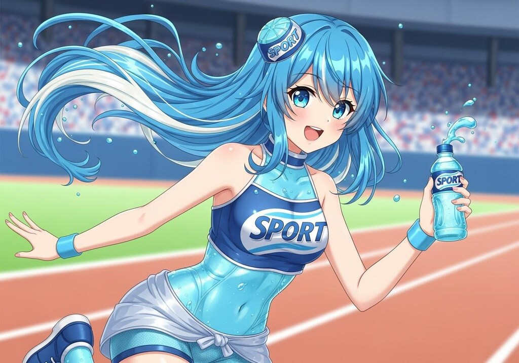 ペットボトル飲料を擬人化