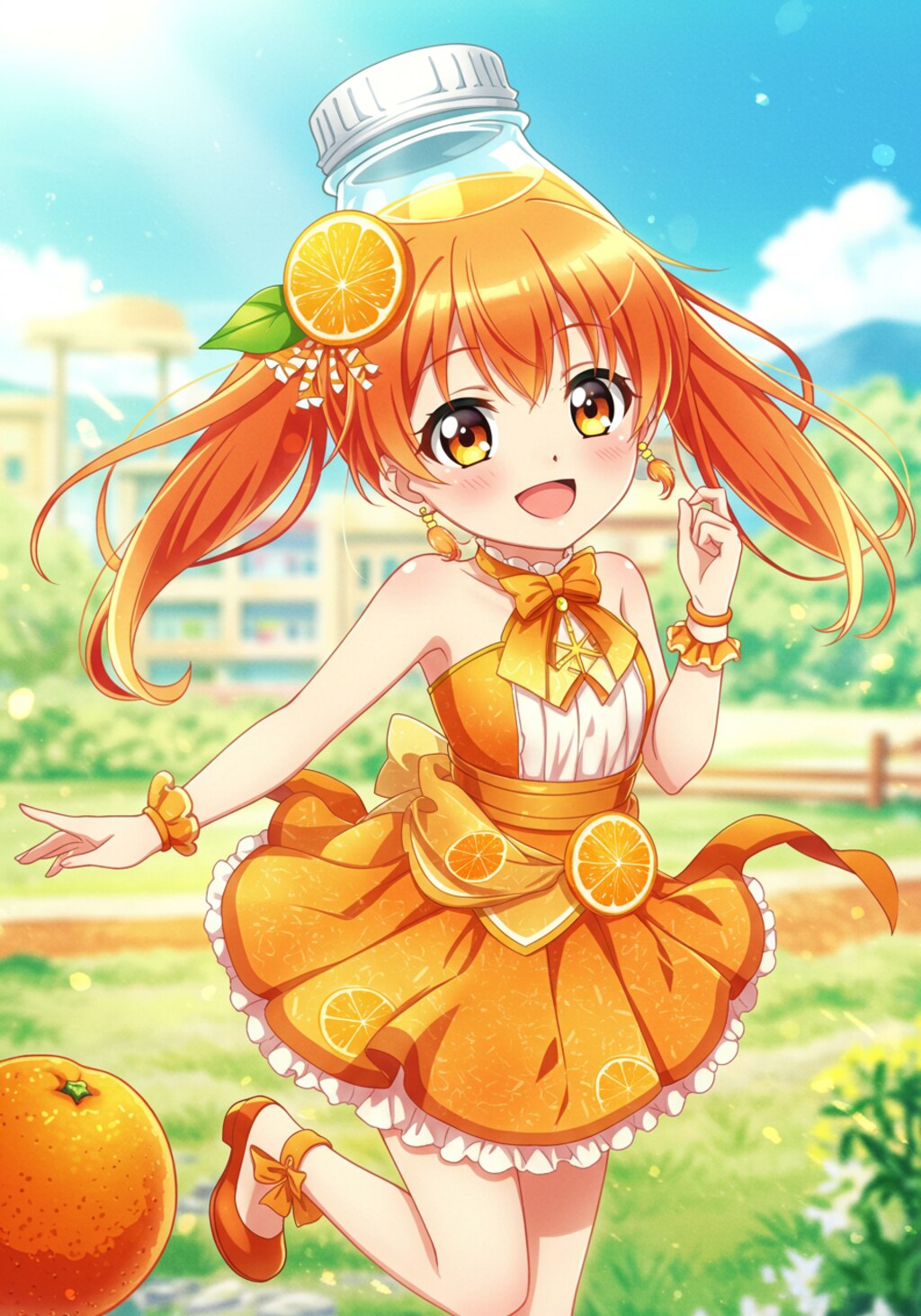 ペットボトル飲料を擬人化