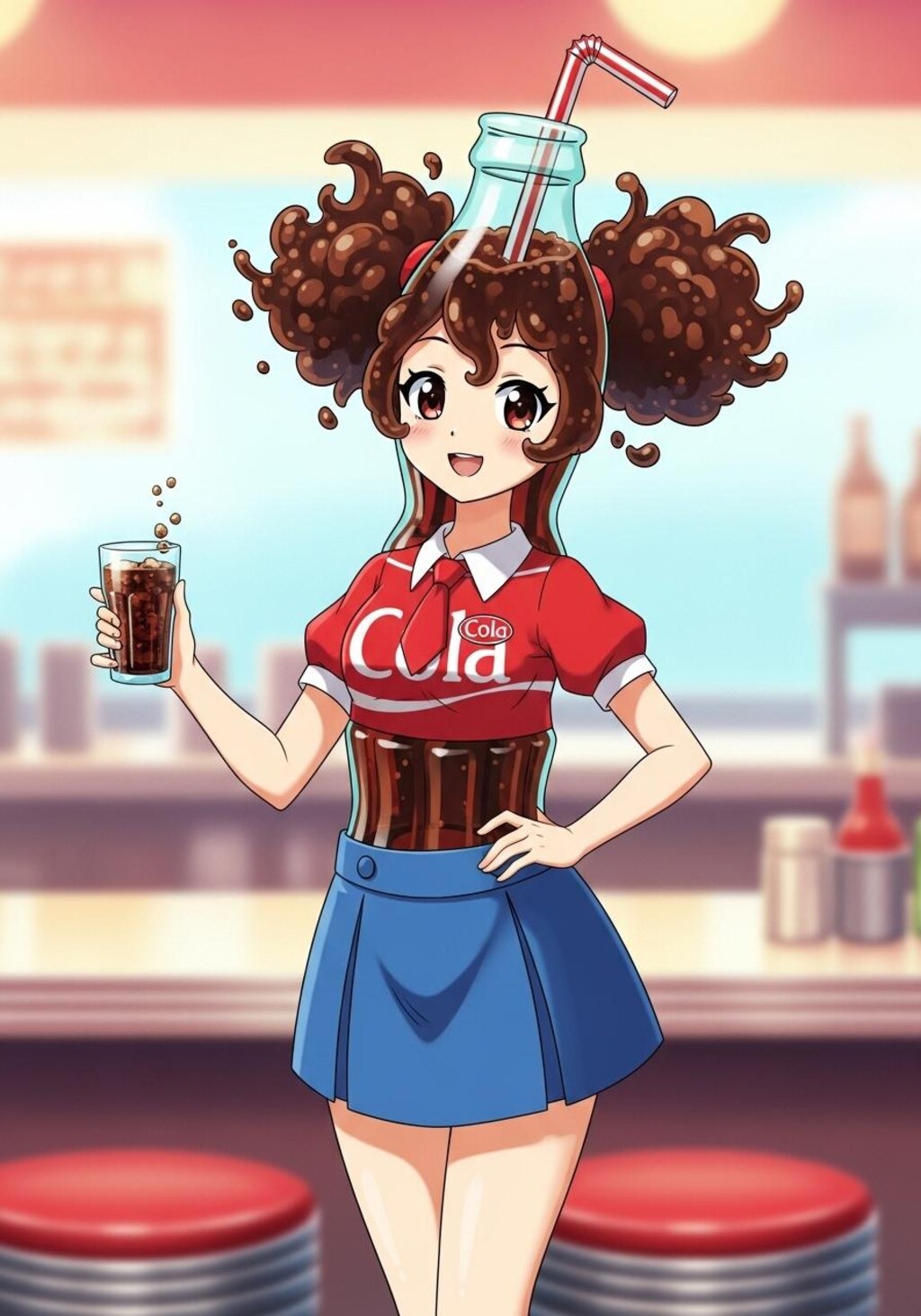ペットボトル飲料を擬人化