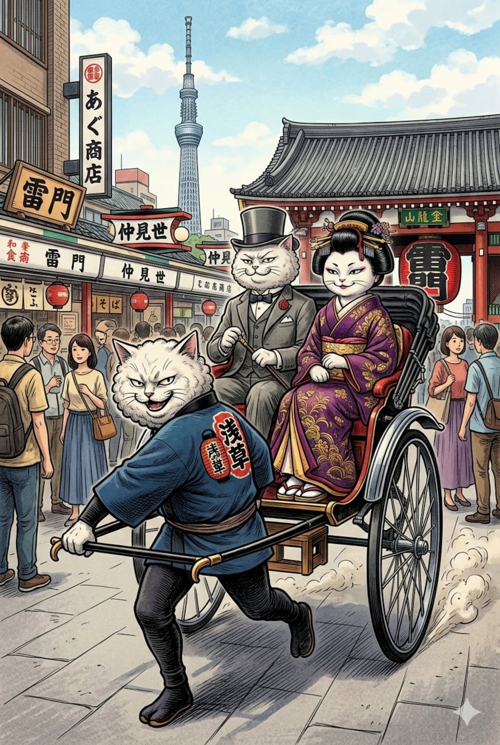 ３月２４日は人力車発祥の日