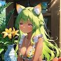 4枚）南国　花瓶　褐色さん 3枚目
