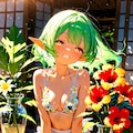 4枚）南国　花瓶　褐色さん 2枚目