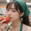スーパーの若い店員さん 2 7枚目