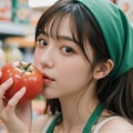 スーパーの若い店員さん 2 3枚目