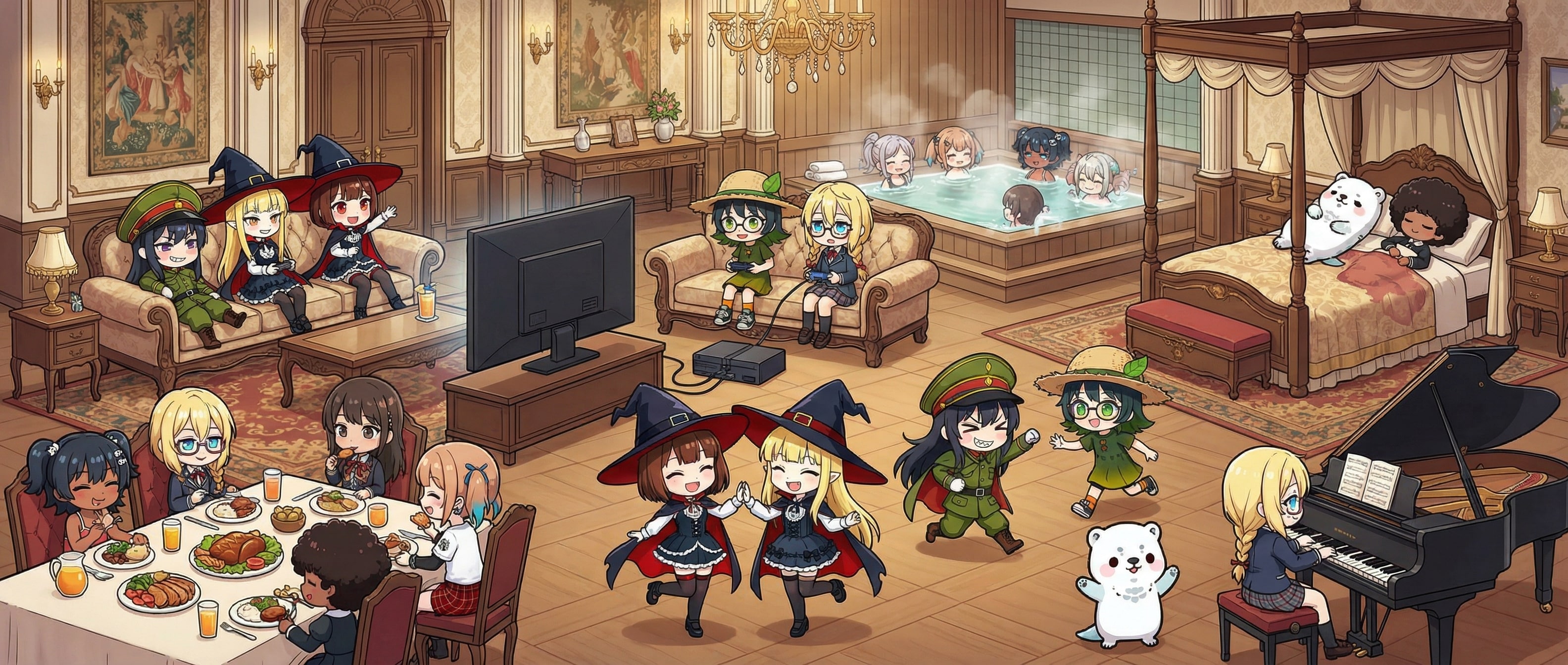 The Art of Partying | の人気AIイラスト・グラビア