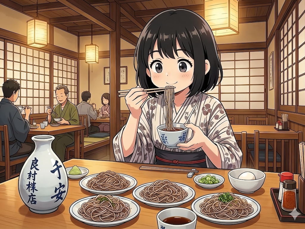 出石蕎麦はうまい！