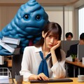 擬人化「仕事やる気が出ない」 10枚目