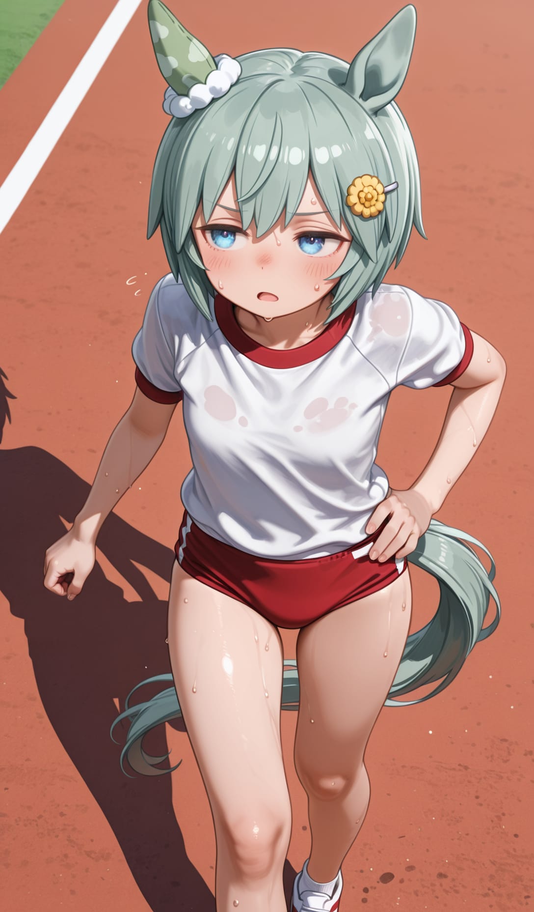 汗だく