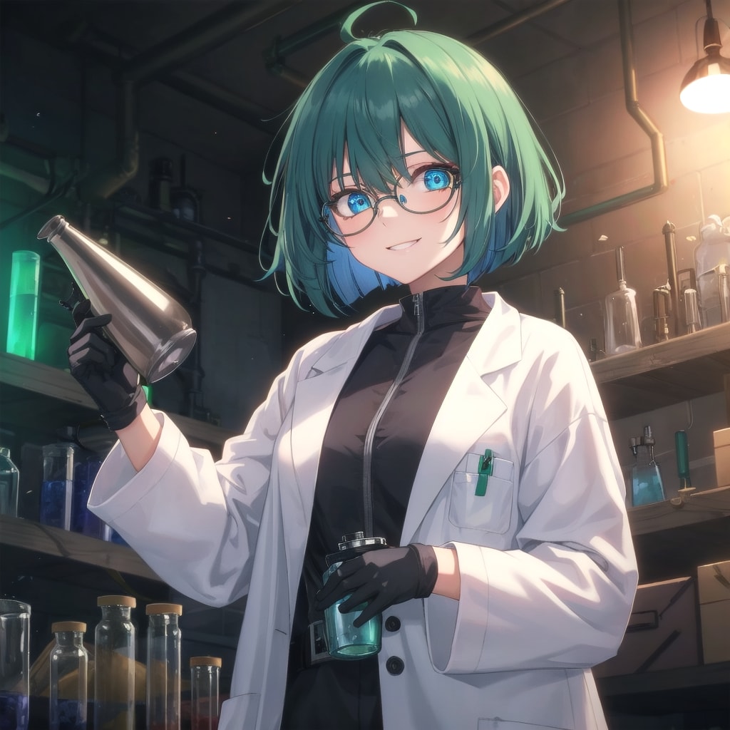 蒼きラボの狂気女王